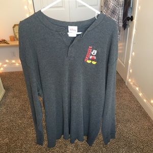 ‼️DISNEY genuine Mickey waffle knit long sleeve‼️